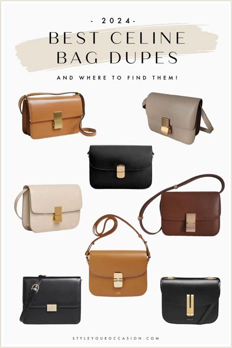 dupe for celine bag|affordable handbags celine look alike.